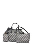 G Wave Ii Mini Tote Bags Top Handle Bags Black GUESS