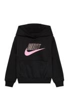 Po-Pull-Over Hoody Tops Sweat-shirts & Hoodies Hoodies Black Nike