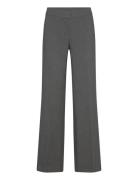 Flared Trousers Bottoms Trousers Flared Grey Weekday