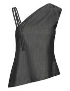 Ihlivola To Tops T-shirts & Tops Sleeveless Black ICHI