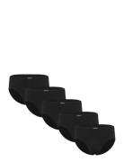 5Pk Minislip Y-sepalus Briefs Alushousut Black Lindbergh