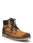 F3622 Nyörisaappaat Brown Rieker