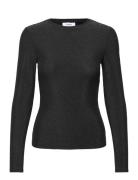 Noriasz Ls Blouse Tops Blouses Long-sleeved Black Saint Tropez
