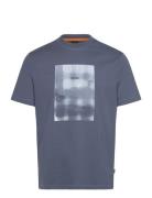 Te_Brokenice Tops T-shirts Short-sleeved Grey BOSS