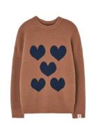 Brown Bull Sweater Tops Knitwear Pullovers Brown THE ANIMALS OBSERVATO...
