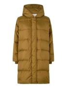 Mathilde Topattu Pitkä Takki Yellow Masai