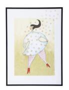 Ajo Illustration W/ Frame Home Decoration Posters & Frames Posters Ill...