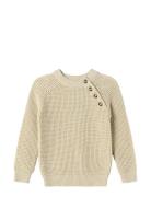 Cotti Pullover Tops Knitwear Pullovers Beige Fliink