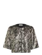 Trinell Short Jacket 3/4 Tops Blouses Long-sleeved Multi/patterned Lol...