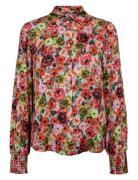 Numista Shirt Tops Shirts Long-sleeved Multi/patterned Nümph