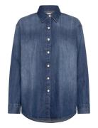 Over D Shirt Indigo Hastings Tops Shirts Long-sleeved Blue Calvin Klei...