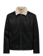 Onsroyce Shearling Jacket Otw Ohut Takki Black ONLY & SONS