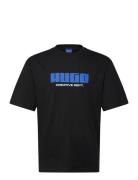 Newromi Tops T-shirts Short-sleeved Black HUGO BLUE