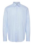 H-Joe-Kent-C1-214 Tops Shirts Business Blue BOSS