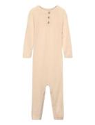 Baby Bodysuit Pitkähihainen Body Beige FUB