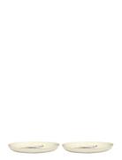 Plate S White Artichoke Blue Feast By Ottolenghi Set/2 Home Tableware ...