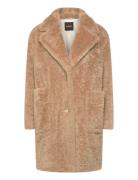 C_Catedy Outerwear Coats Winter Coats Brown BOSS