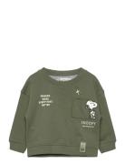 Embroidered Snoopy Sweatshirt Tops Sweat-shirts & Hoodies Sweat-shirts...