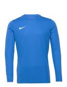 Nike Dri-Fit Park Vii Tops T-shirts Long-sleeved Blue Nike