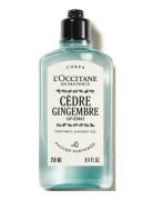 Cédre Gingembre Shower Gel 250Ml Suihkugeeli Black L'Occitane