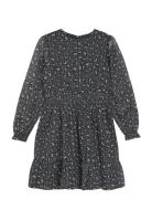 Dress Leo Dot Dresses & Skirts Dresses Casual Dresses Long-sleeved Cas...
