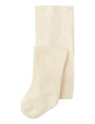 Nbfilso Rug Pointelle Pantyhose Lil Sukkahousut Cream Lil'Atelier