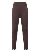 Alilly Pant Bottoms Trousers Brown Fliink