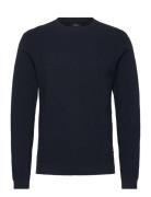 Malagoon Tops Knitwear Round Necks Navy Matinique