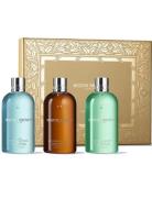 Gift Set Woody & Aromatic Body Care Set Suihkugeeli Nude Molton Brown