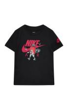 Te-S/S Tee Sport T-shirts Short-sleeved Black Nike