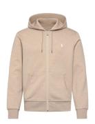 30/1 Double Knt Cvc-Lsl-Knt Tops Sweat-shirts & Hoodies Hoodies Beige ...