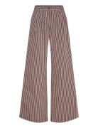 Dreamy Pants Pink Stripe Bottoms Trousers Wide Leg Multi/patterned A P...