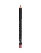 Suede Matte Lip Liner Huulikynä Meikki Pink NYX Professional Makeup