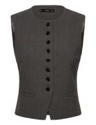 Suit Waistcoat With Buttons Vests Knitted Vests Grey Mango