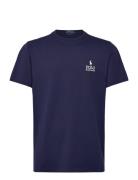 26/1 Jersey-Ssl-Tsh Tops T-shirts Short-sleeved Navy Polo Ralph Lauren
