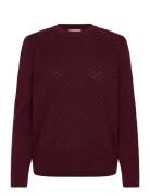 Fqdodo-Pullover Tops Knitwear Jumpers Burgundy FREE/QUENT