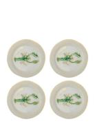 Hadden Plate Home Tableware Plates Small Plates Green Bloomingville