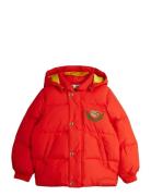 E.t Emb Hooded Puffer Toppatakki Red Mini Rodini