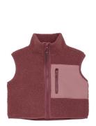 Waistcoat Teddy Toppaliivi Pink En Fant