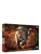 Pappussel Trefl 1000 Bitar Premium Wild Leopard Toys Puzzles And Games...
