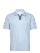 Tipping Polo Tops Polos Short-sleeved Blue GANT