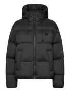 Francesca-1 Vuorillinen Takki Topattu Takki Black HUGO