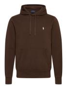 Loopback Terry-Lsl-Sws Tops Sweat-shirts & Hoodies Hoodies Brown Polo ...