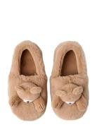 Slippers Teddybear Aamutossut Sisäkengät Beige Lindex