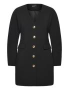 Tailored Dress Lyhyt Mekko Black Gina Tricot