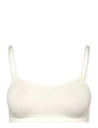 Bamboo Seamless Top Lingerie Bras & Tops Soft Bras Bralette White CCDK...