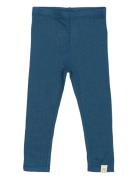 Ppdante Leggings Merino Wool Bottoms Leggings Blue Petit Piao
