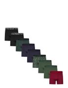 Cotton Stretch Boxer 9P Bokserit Green Björn Borg