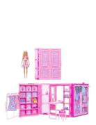 Dream Closet Toy Playset With Fashion Doll, Clothes, & Accessories, 3-...